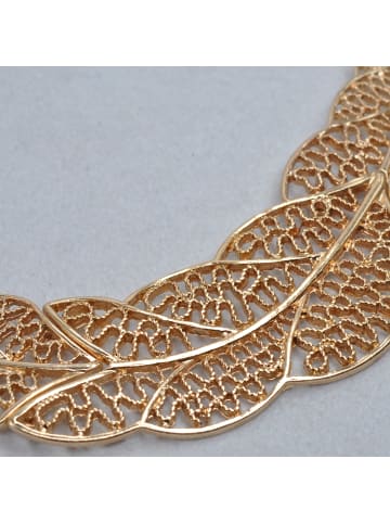 Steuer Modeschmuck Metall in gelb