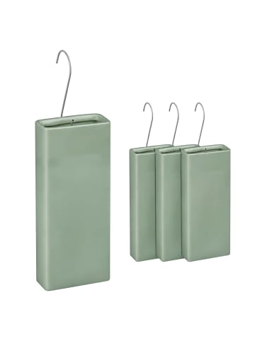 relaxdays 4 x Luftbefeuchter Heizung in Salbei - 400ml