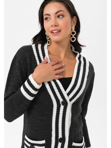 Felix Hardy Strickjacke in Anthrazit