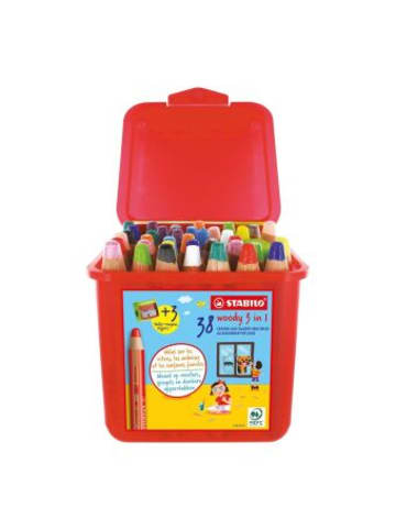 STABILO Papeterie/PBS - Buntstift, Wasserfarbe & Wachsmalkreide - STABILO woody 3 i