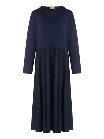 CARTOON Casual-Kleid mit Kapuze in Dunkelblau