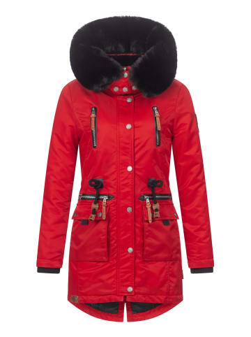 Navahoo Winterjacke B873 in Rot