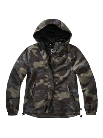 Brandit Windbreaker in darkcamo