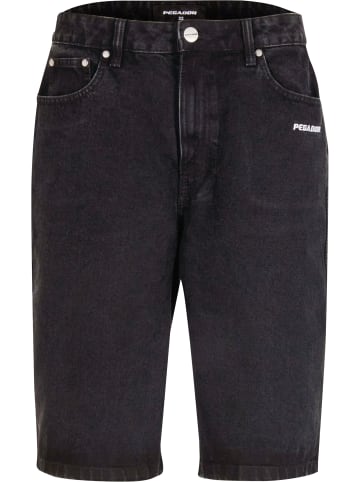 PEGADOR PEGADOR Jeans-Shorts in washed black