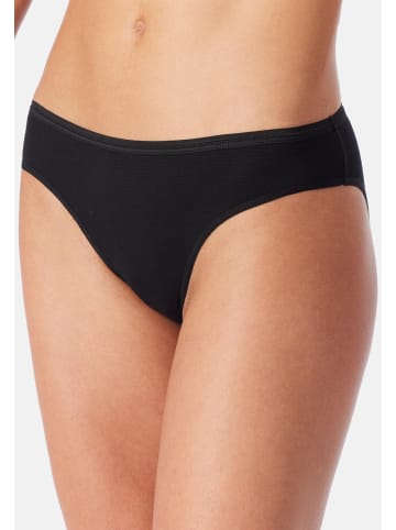 Schiesser Tai Slip Modal Essentials in Schwarz