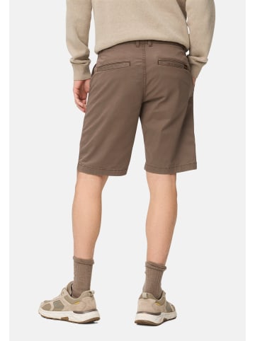 Camel Active Bermuda Shorts mit Reißverschluss in Schlammbraun