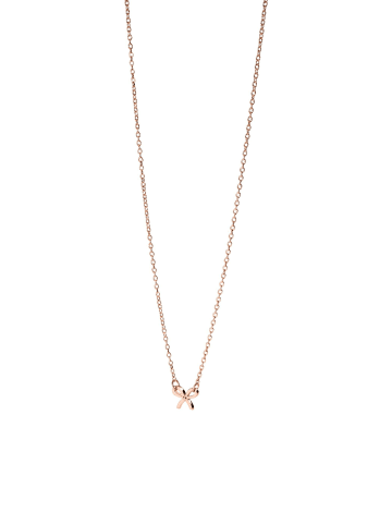PURELEI Kette Bow 40–45 in Rosegold