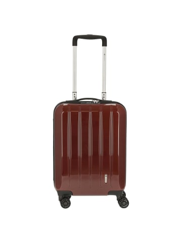 Check.In London 2.0 - 4-Rollen-Trolley 50 cm (orange) in carbon rot