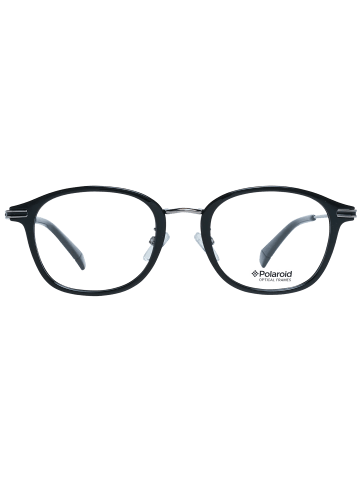 Polaroid Unisex Optische Fassungen Quadrat Schwarz