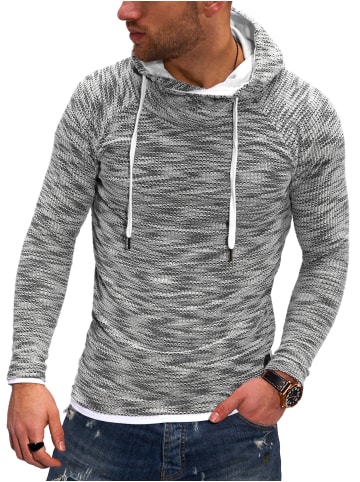 behype Hoodie B-JOHN in grau