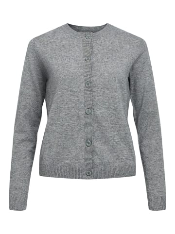 Object Strickjacke in Medium Grey Melange