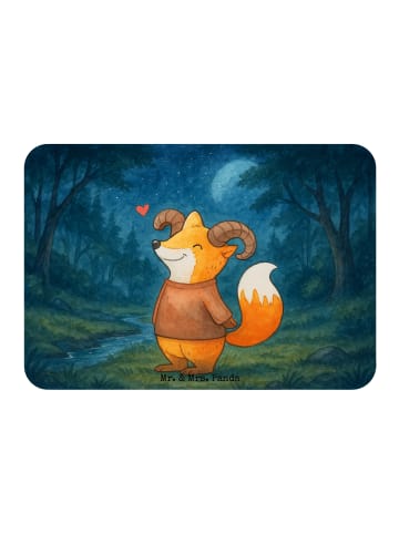 Mr. & Mrs. Panda Magnet Widder Astologie Design ohne Spruch in Weiß