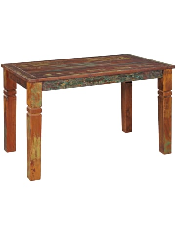 KADIMA DESIGN Esszimmertisch Kalkutta 120x70x76cm, Massivholz Esstisch für 4-6