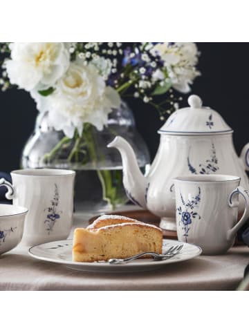 Villeroy & Boch Teekanne Vieux Luxembourg in 1,1 Liter in weiß-blau