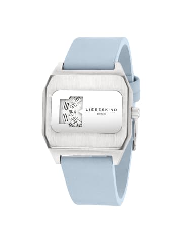 LIEBESKIND BERLIN Armbanduhr Vinyl Vision in blau