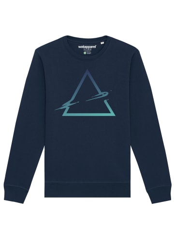 wat? Apparel Sweatshirt Triangle in Dunkelblau