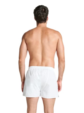 Jockey Boxershorts Everyday Woven 3 Stück in Weiß