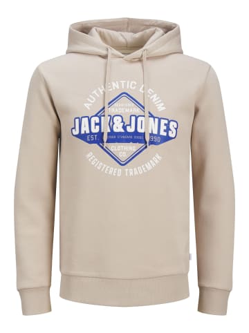 Jack & Jones Kapuzenpullover in Moonbeam
