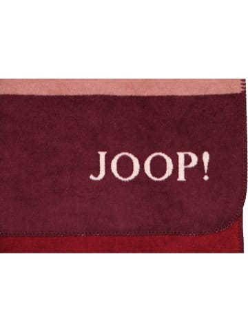 JOOP! JOOP! Wohndecken Paisley Stripes Rouge in Rouge