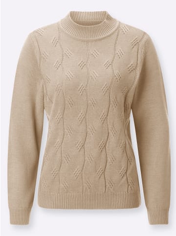 WITT WEIDEN Pullover in sesam