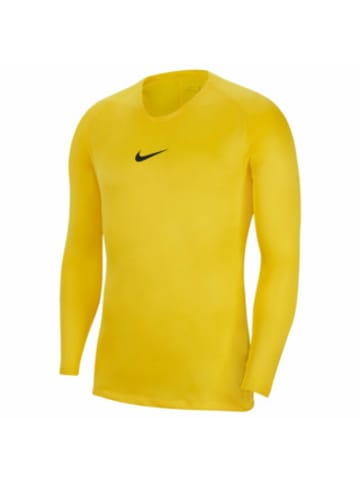 Nike V-Kragen Langarmshirt für Herren in unifarben in uni
