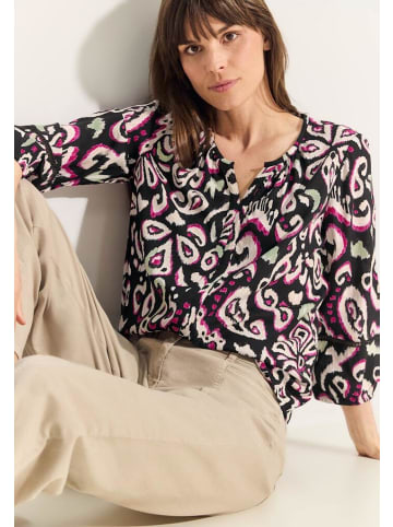 Cecil Langarmbluse in Black