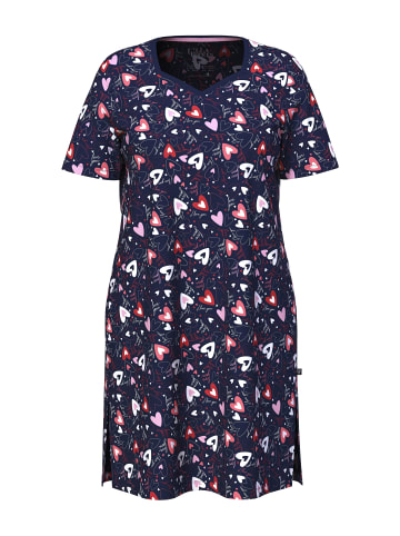 Ulla Popken Nachthemd in nachtblau
