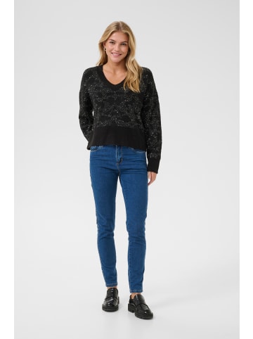 Kaffe Strickpullover KAmirjam in Black Deep