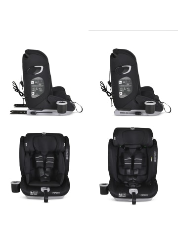Cangaroo Force Isofix (76-150 cm) in schwarz