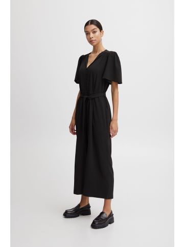 ICHI Jumpsuit IHGITTY JS3 - 20118386  Jumpsuit mit V-Ausschnitt in schwarz