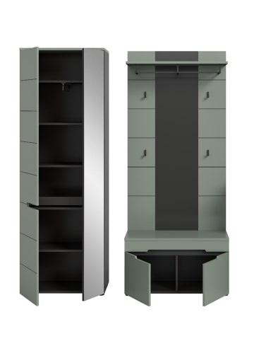 ebuy24 Staubgrün 160 x 37 cm