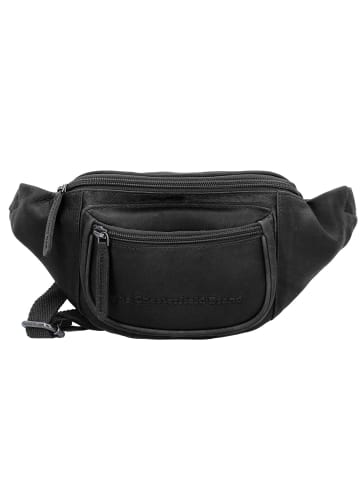 The Chesterfield Brand Wax Pull Up Gürteltasche Leder 22 cm in black