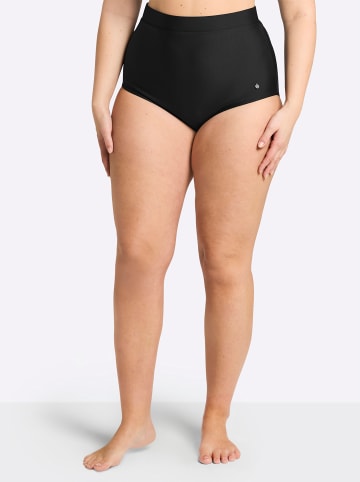 sheego Bikini-Hose in schwarz