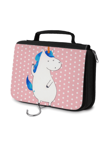 Mr. & Mrs. Panda badtasche Einhorn Mann ohne Spruch in Rot Pastell
