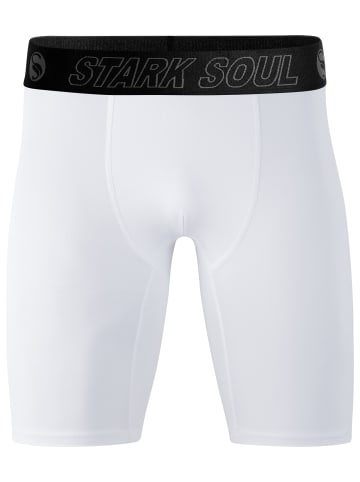 Stark Soul® Compression Short Kompressionshose kurz in weiss