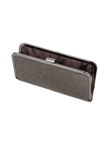 faina Women Clutch in Dark Grey