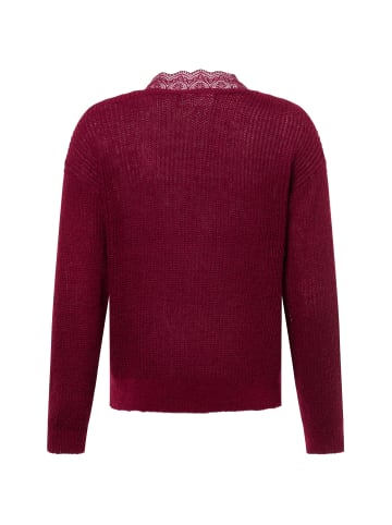 Vila Pullover VIGlacine in bordeaux - 0001