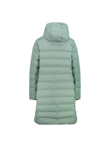 cmp Woman Coat Fix Hood in Minze