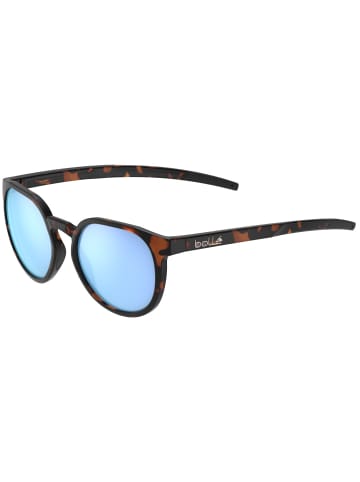 Bollé Sportbrille MERIT in dark tortoise matte - sky blue polarized
