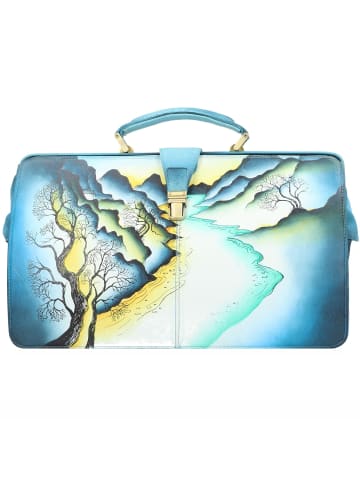 Greenland Nature Art+Craft Doktorkoffer Leder 37 cm handbemalt