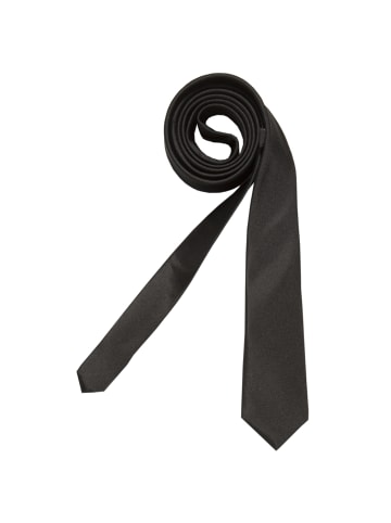 Seidensticker Krawatte Schmal (5cm) in Schwarz