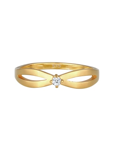 Elli DIAMONDS  Ring 585 Gelbgold Verlobungsring in Gold