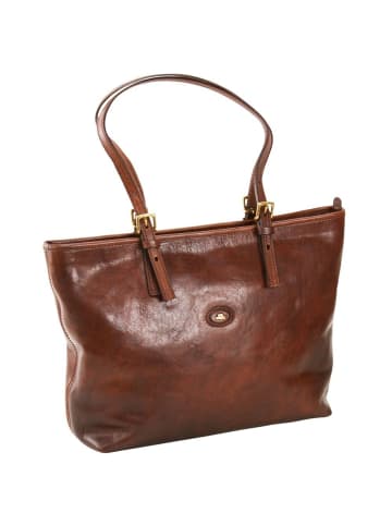 The Bridge Story Donna Shopper Tasche Leder 32 cm in marrone