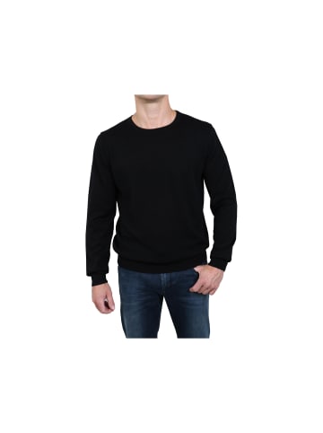 OLYMP  Pullover & Strickjacken in schwarz