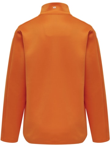 Hummel Halbreißverschluss Sweatshirt Hmlcore Damen in ORANGE TIGER