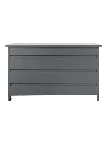 ebuy24 Kissenbox Cassis Grau 160 x 82 cm