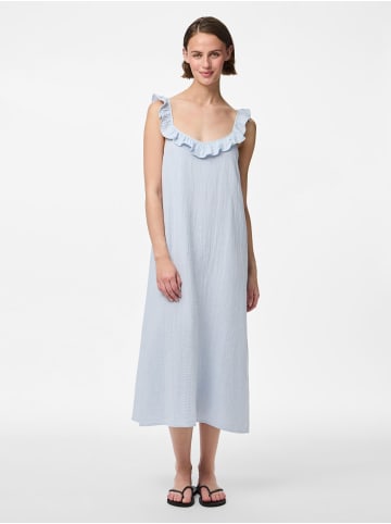 Pieces Midikleid in Cashmere Blue