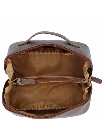 PICARD Toscana - Kulturbeutel 24 cm (schwarz) in kastanie