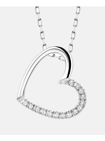 Diamant L'éternel Halskette aus 375 Weißgold mit Diamant