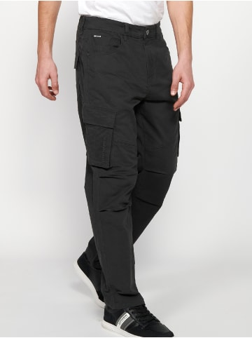 KOROSHI CARGOHOSE in schwarz